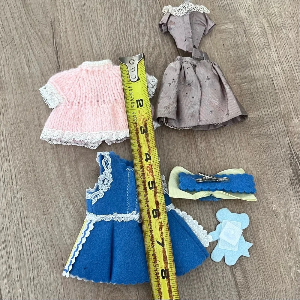 Vintage Doll Clothing Pack- Top Dress Skirt‎ Accessoires | 6 PCs